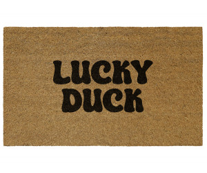 'Lucky Duck' Aussie Slang Doormat 75x45cm